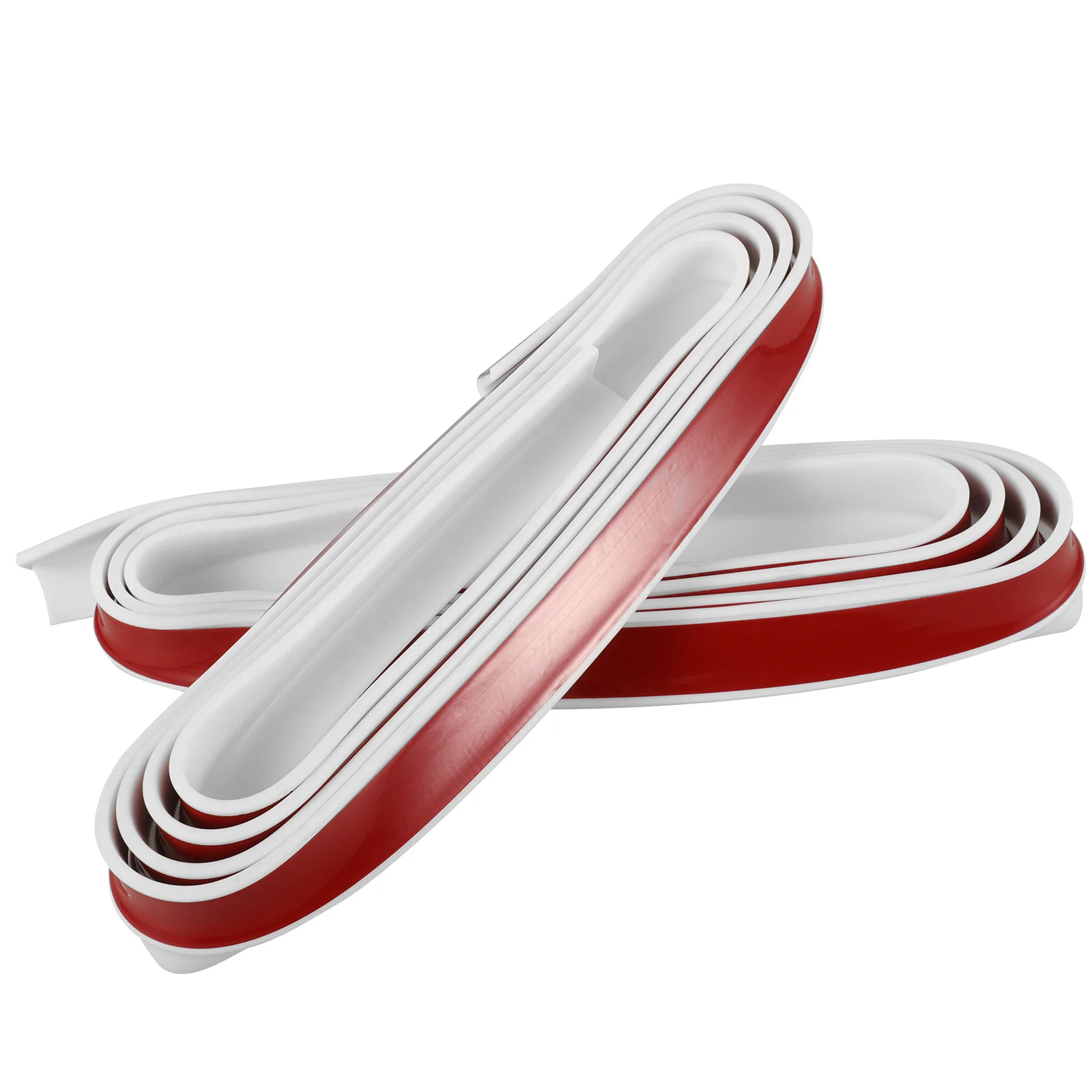 

2M Rv Rain Gutter Strip Car Drip Rail Flexible Drainage Trim Moldings Uv Resistant Roof Rainwater Diverter For Rv Canopy Shed