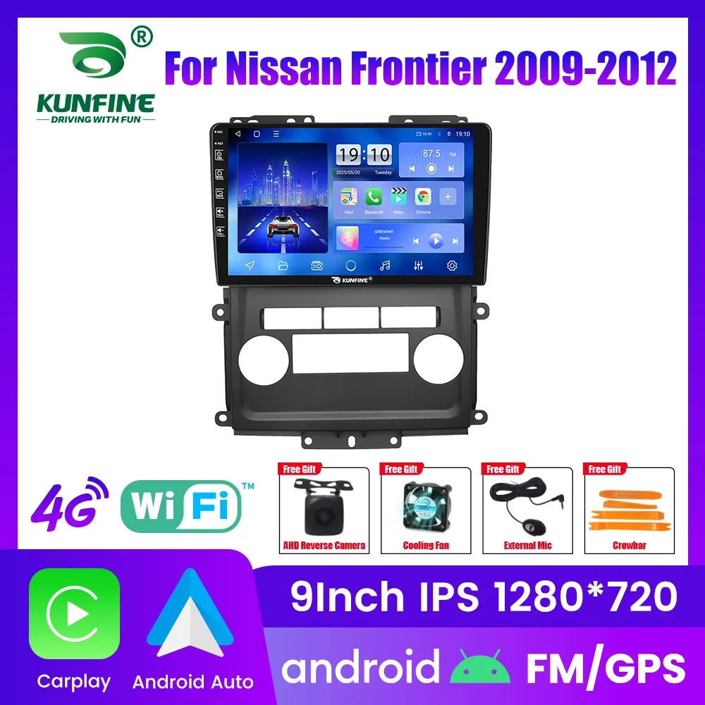 

Автомагнитола Android для Nissan Frontier 2009-2012, 2DIN, 8-ядерный процессор, GPS-навигация, IPS-экран, поддержка CarPlay и Android Auto