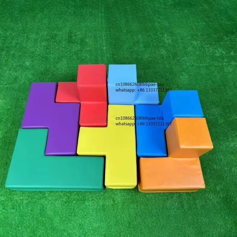 Kindergarten early education colorful puzzle puzzle cube intelligence and hands-on skills training Large building blocks Sponge