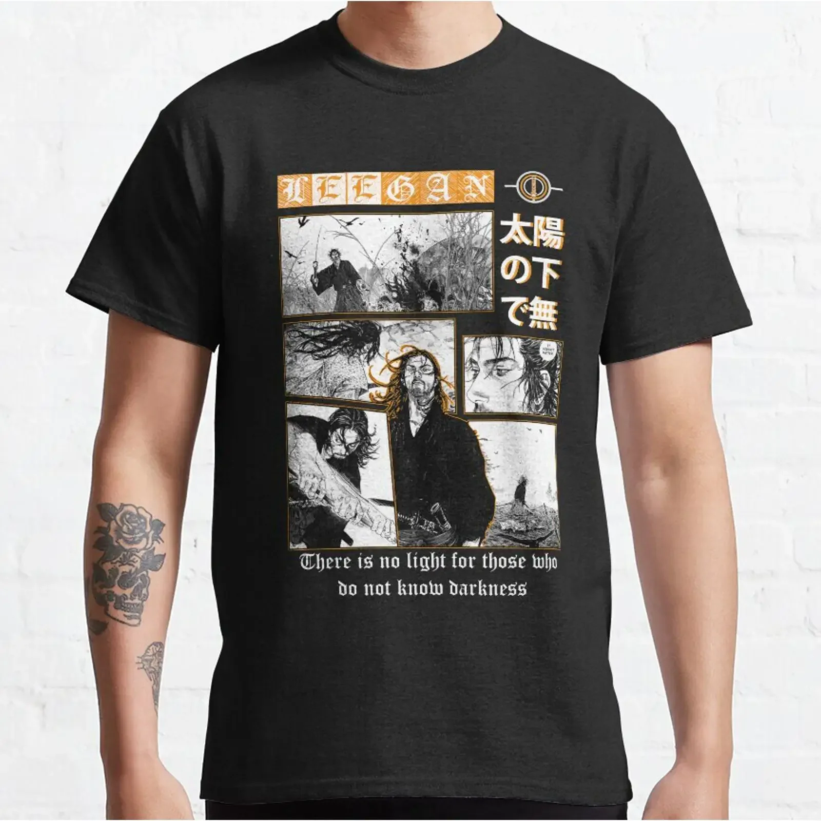 T shirt Musashi Miyamoto Vagabond Samurai classica retrò vintage S 5XL vintage Washed Versatile Slightly Breathable graphic