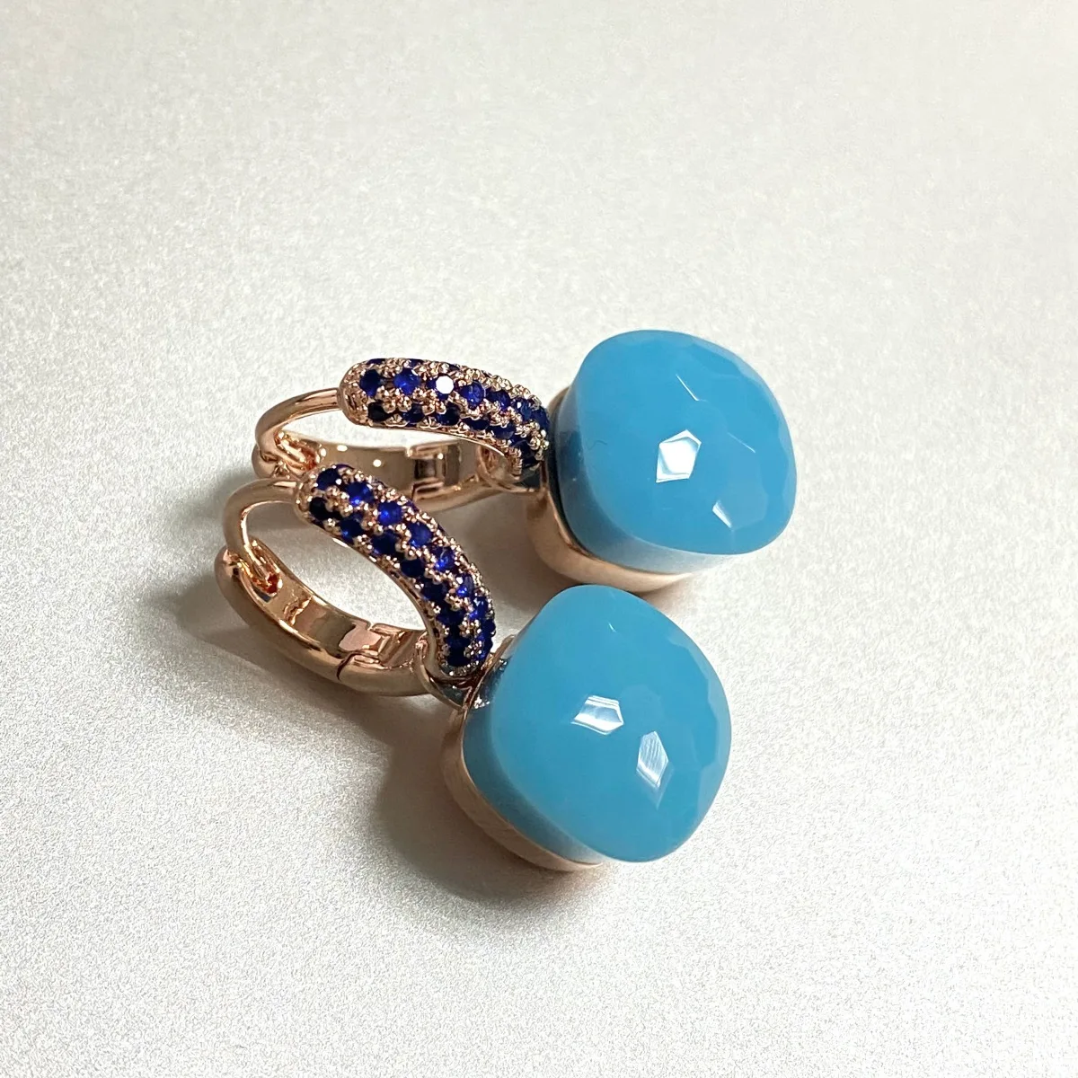 

Classic Earrings Candy Style Pendant Earrings Inlay Zircon 30Colors Crystal Drop Earring For Women Fashion Jewelry Gift