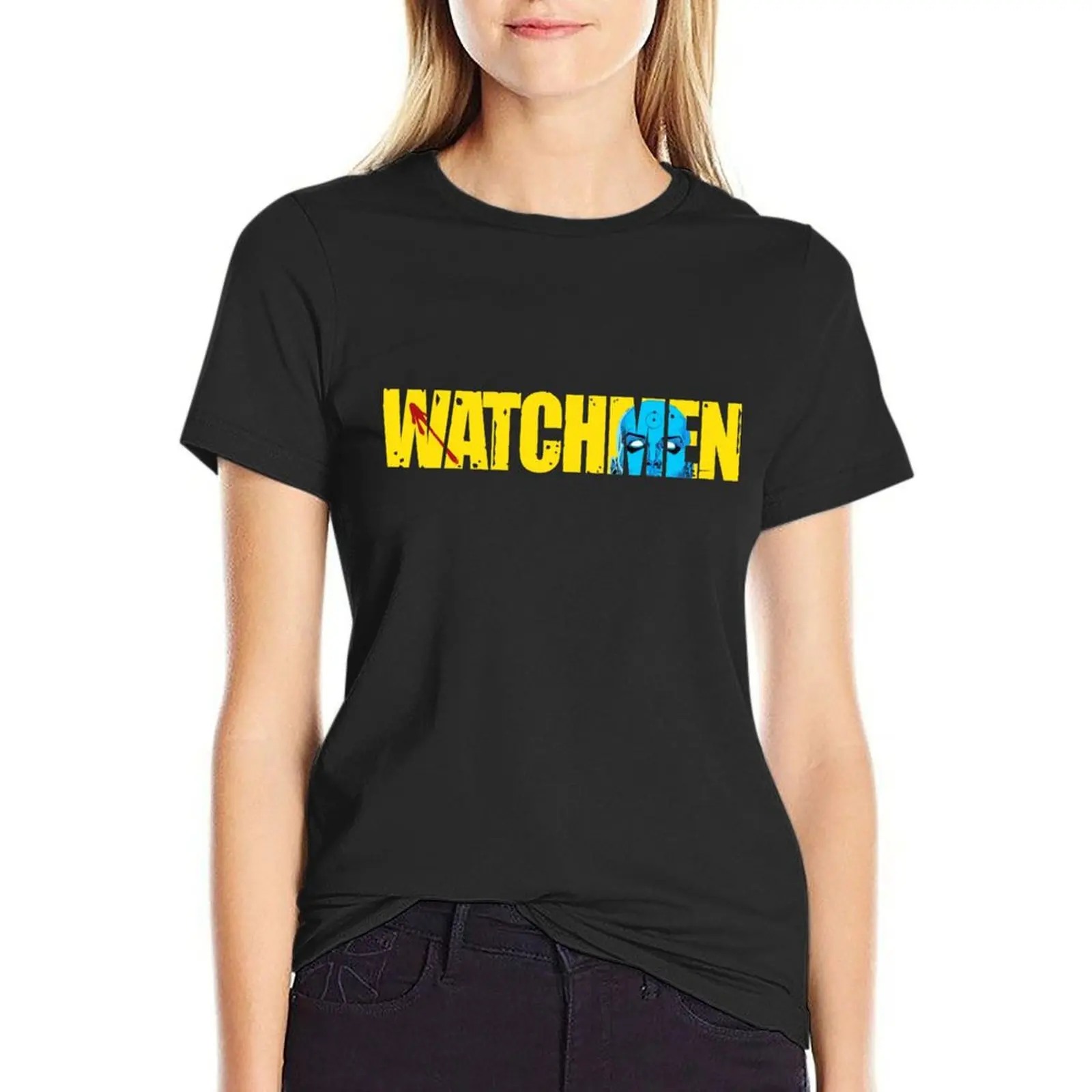 watchmen T-Shirt kawaii clothes customs design your own customizeds vintage ariat shirts for Women