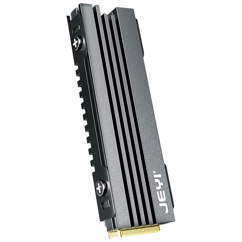 JEYI M.2 SSD Koellichaam, NVME NGFF Koelaluminium Koeler Radiator met Thermische Siliconen Pad voor PC / PS5 PCIE 2280 SSD Icold-007