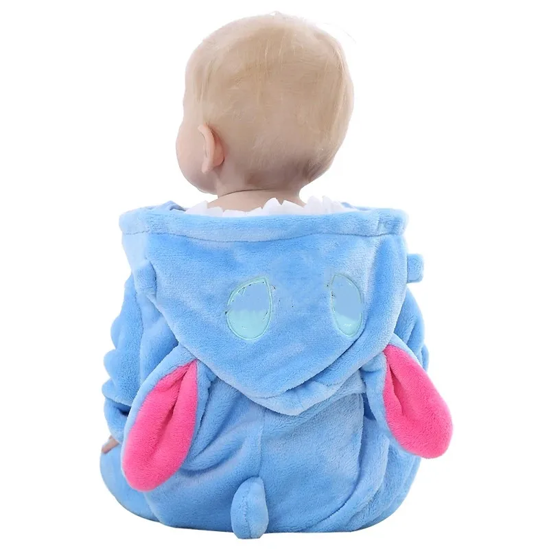 رومبير بغطاء رأس للطفل ، زي حيوان للبنين ، تأثيري لفصل الشتاء والخريف ، 0 إلى 3Y رائعتين