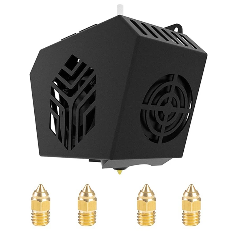 

CR-6 SE 3D Printer Full Assembled Extruder Kit,CR-6 SE Hot End Kit Full Set with 4 Pcs 0.4mm Nozzle,for Creality CR-6