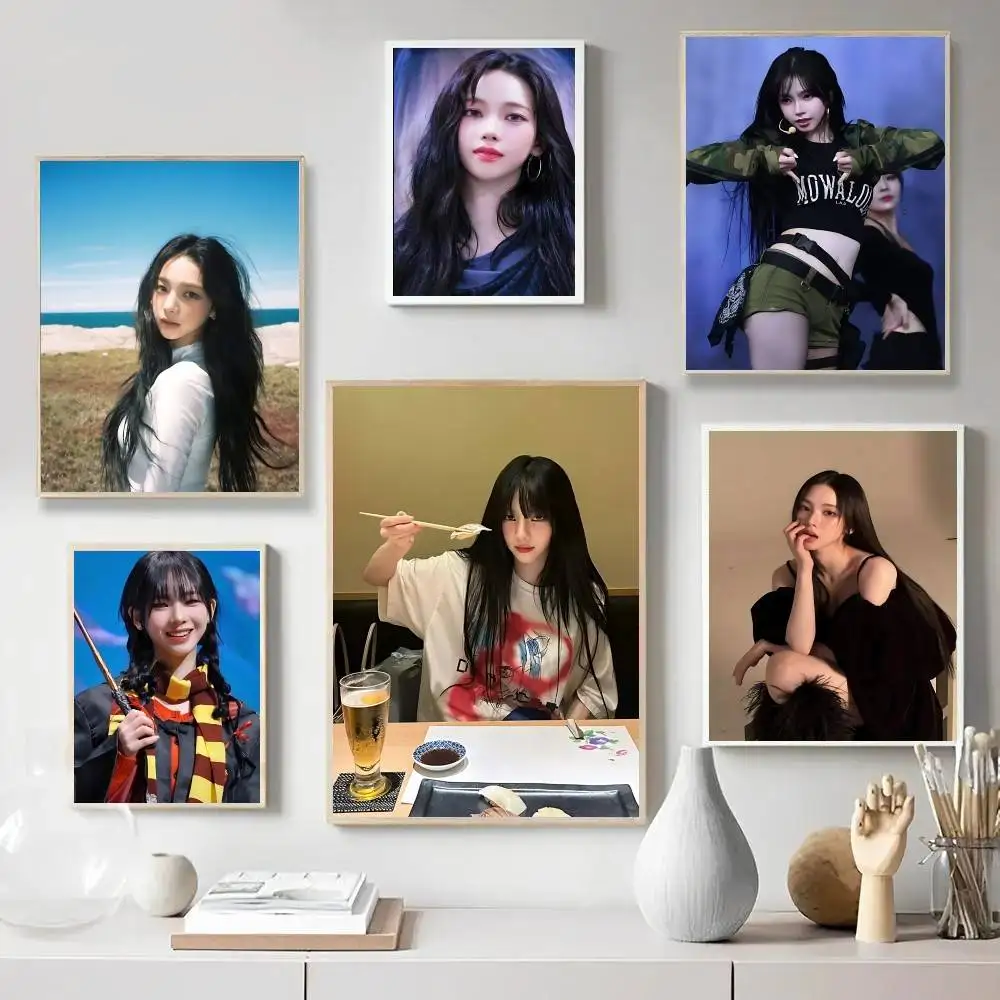 لطيف أنثى المعبود K-KarinaS Kawii المشارك لا مؤطرة المشارك كرافت نادي بار ورقة Vintage ملصق جدار الفن اللوحة غرفة نوم دراسة #1