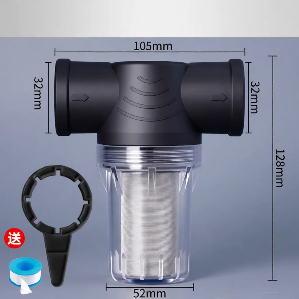 For LCAUTOMATA Visual Filtration System Sediment Removal Water Purifier Shower Pipe Heater Household Accessory Tool