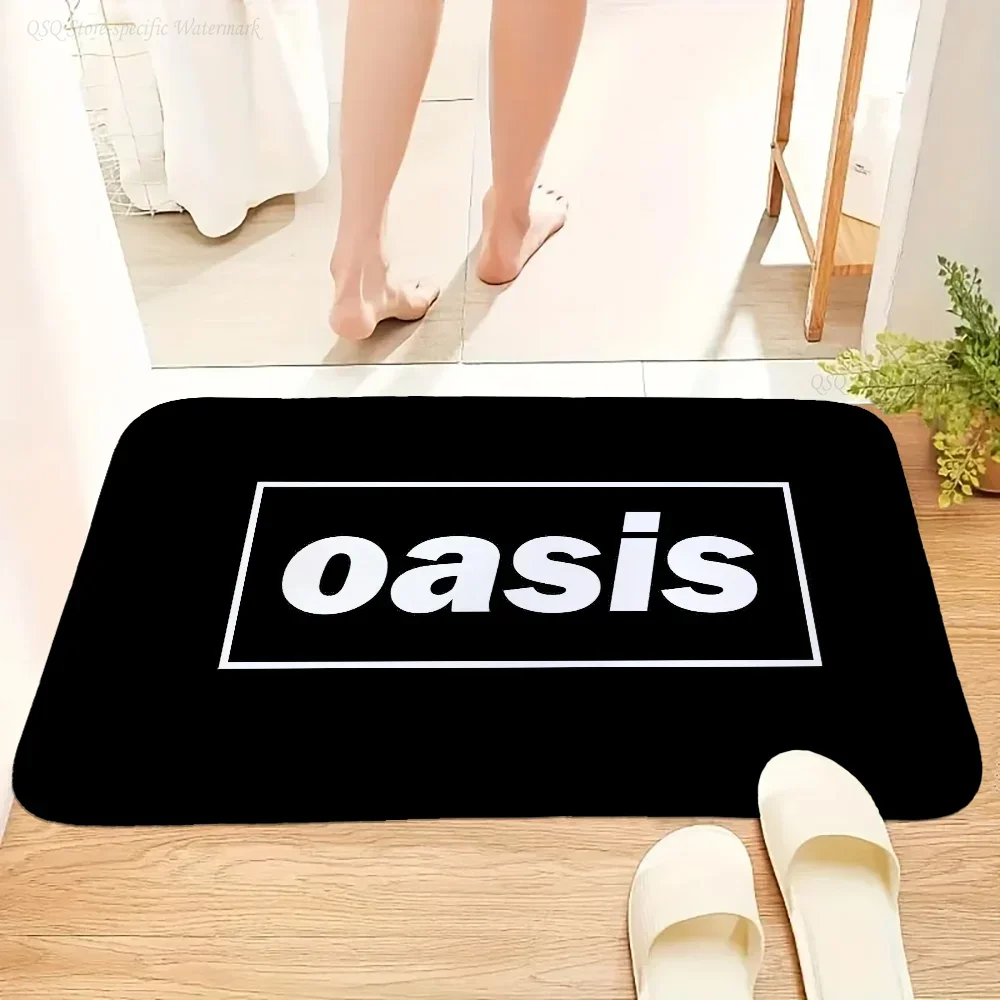 روك O-واحة الفرقة المملكة 1996 الكلمة حصيرة ممسحة المنزل السجاد القدم الحمام ماصة المضادة للانزلاق ديكور المنزل