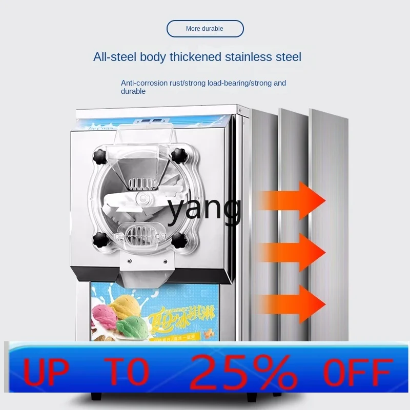 

LTT hard ice cream machine large output ice cream machine automatic digging ball ice cream machine