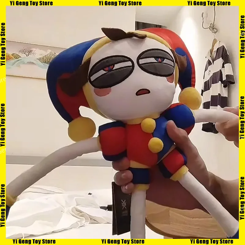 

Новинка 2025, горничная Jax Pomni, удивительная цирковая плюшевая кукла, милая хлопковая кукла, аниме, периферийные устройства, игрушка, Хэллоуин, Рождественский подарок