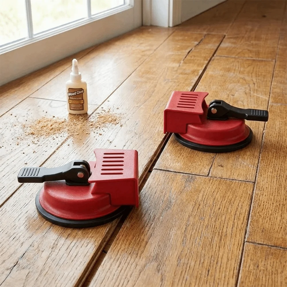 

Professional Floor Gap Repair Tool Thickened Suction Cup Seamless Joint Tool Shock Absorbing Anti-Slip Floor Slat Gap Fixer