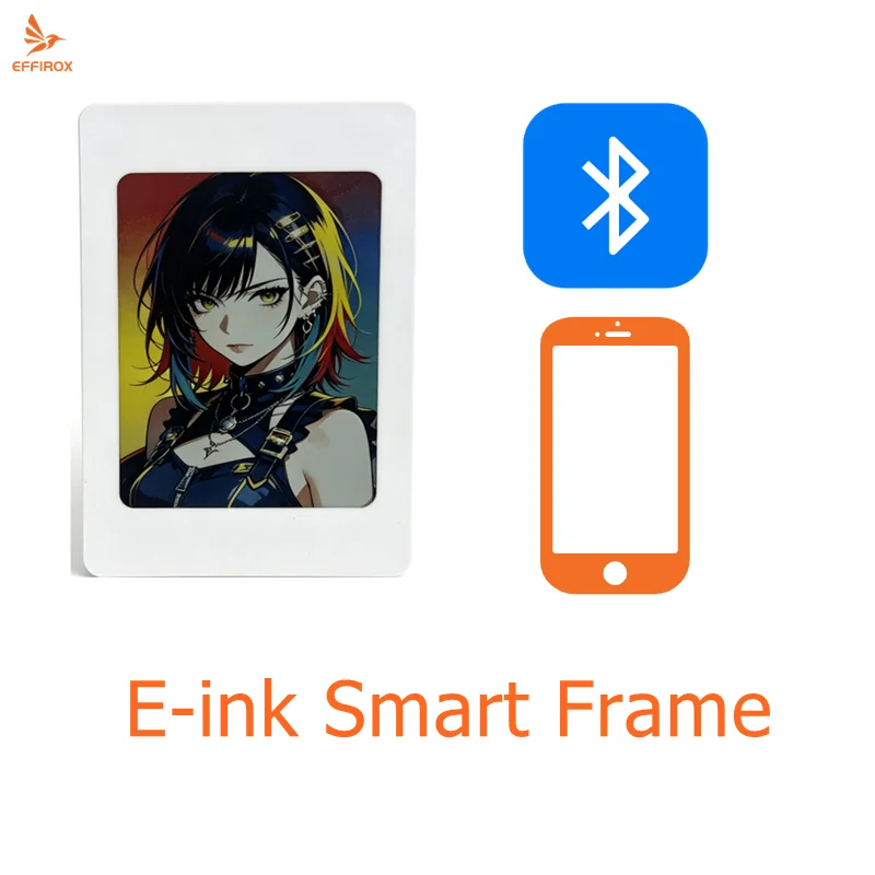 E-ink Photo Frame Epaper PhotoTag Eink Fridge Magnet Card VidaBay Snap Bluetooth Epaper Frame