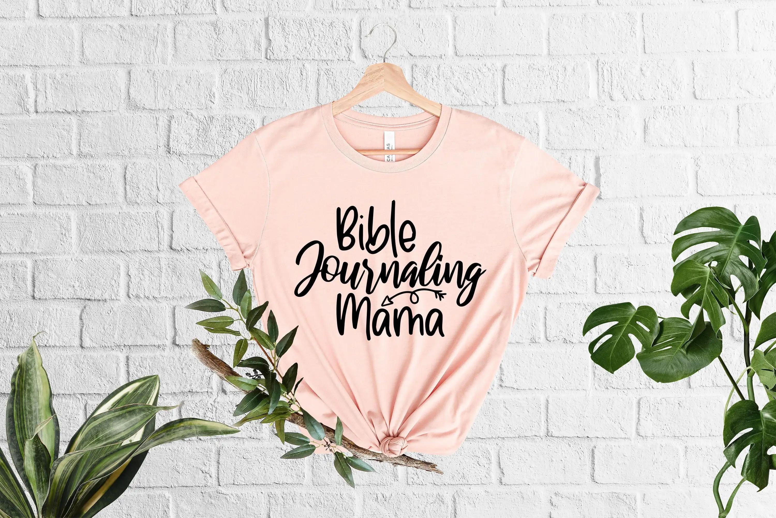 Bible Journaling Mama T Shirt Christian Religious Church Clothing Religion Outfit Faith Quotes Scripture Mothers Day