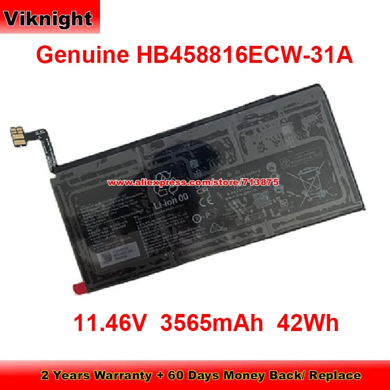 

Genuine HB4588I6ECW-31C Battery for Huawei HB458816ECW-31A HB458816ECW-31C 11.46V 3565mAh 42Wh