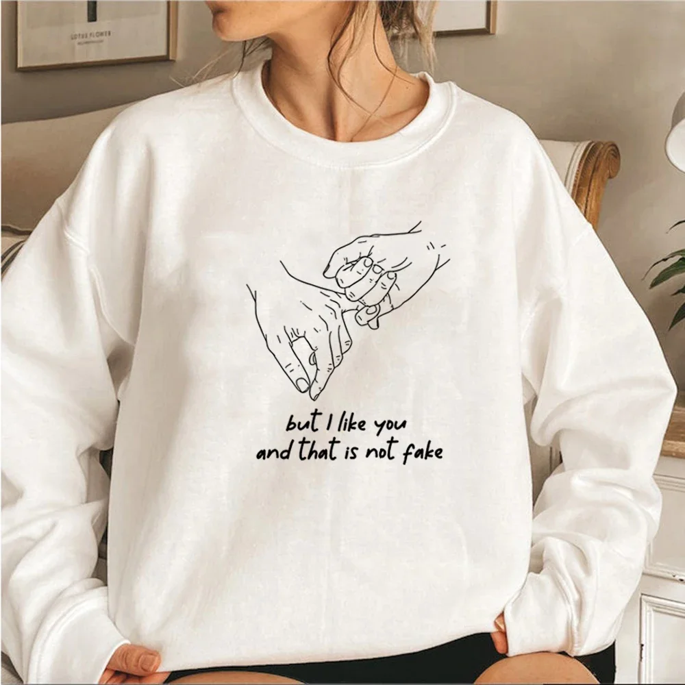 But I Like You and That Is Not Fake Young Royals Hillerska School Sweatshirt Young Royals Inspired Hoodie Unisex Sweatshirts Top