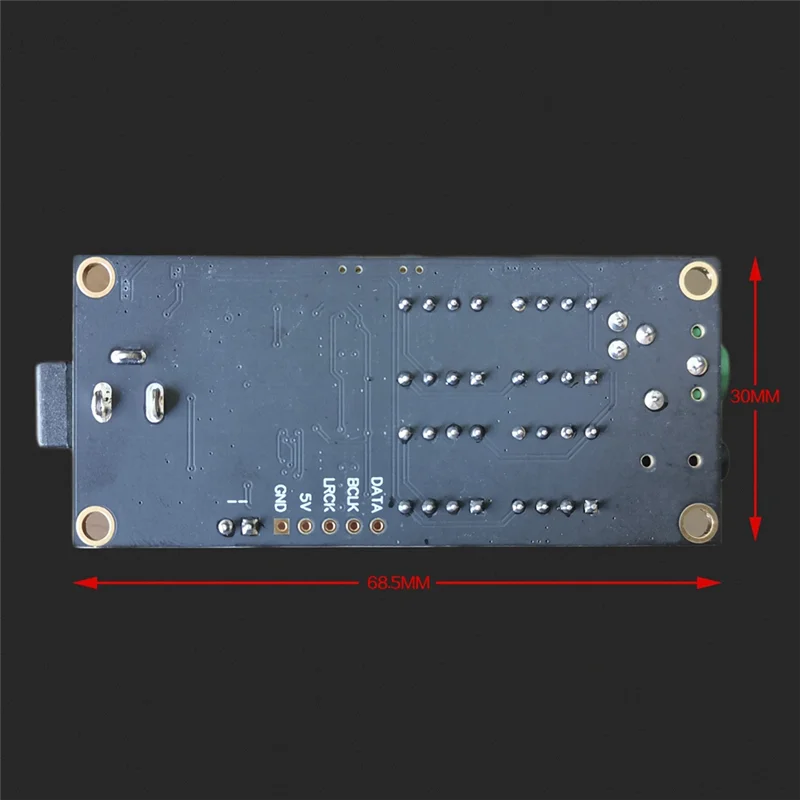 Dual ES9038Q2M Decoding Board I2S Input ES9038 Asynchronous USB Module Can Be Matched With Italian Interface