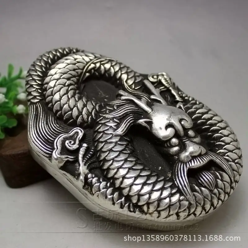 研究コレクションの4つの宝物、苦しめられた仏パターン、銅、白い銅、卸売文化用品