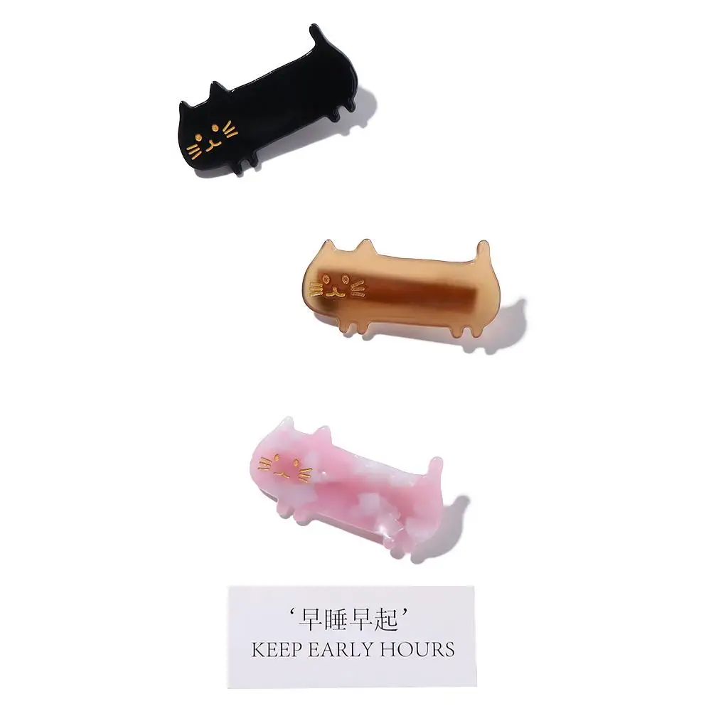 Temperament Sweet Cartoon Animal Female Cat Hair Accessories Hair Clips Korean Style Hairpins Women Barrettes Hair Accessories