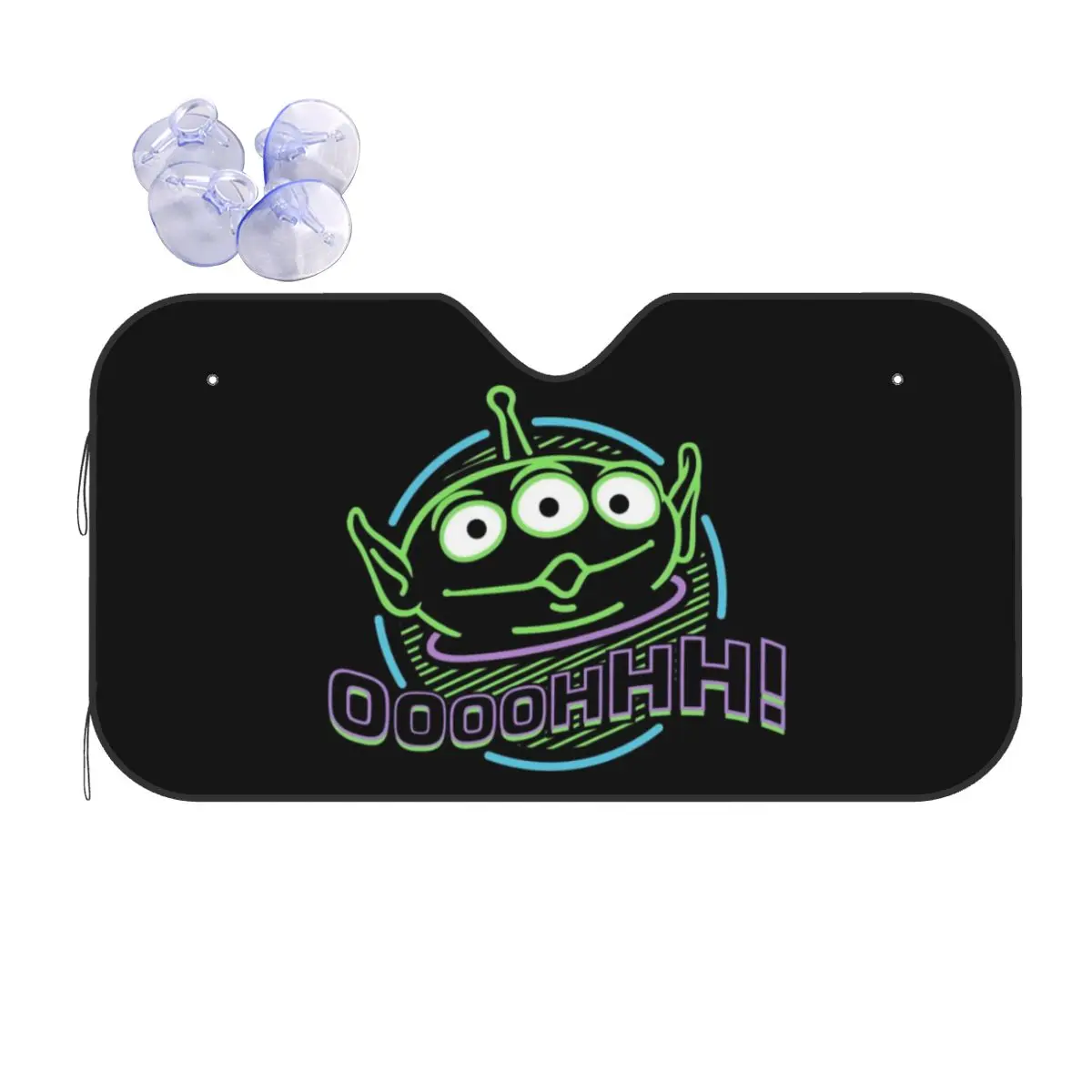 

Изготовленная на заказ история игрушек, мультяшный передний козырек от солнца на лобовое стекло, складной козырек от солнца, защита от солнца