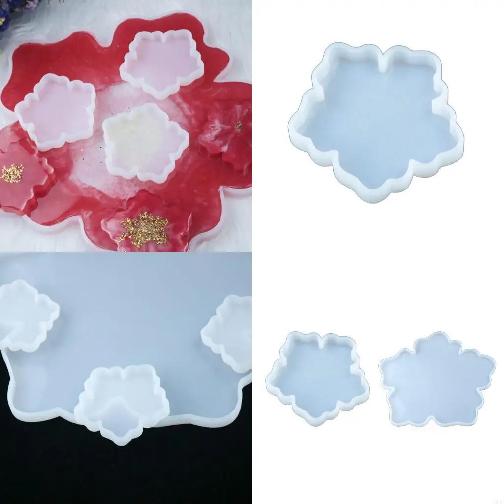 195C Crystal Epoxy Resin Mold Flower Casting Mould Handmade DIY Crafts Tool
