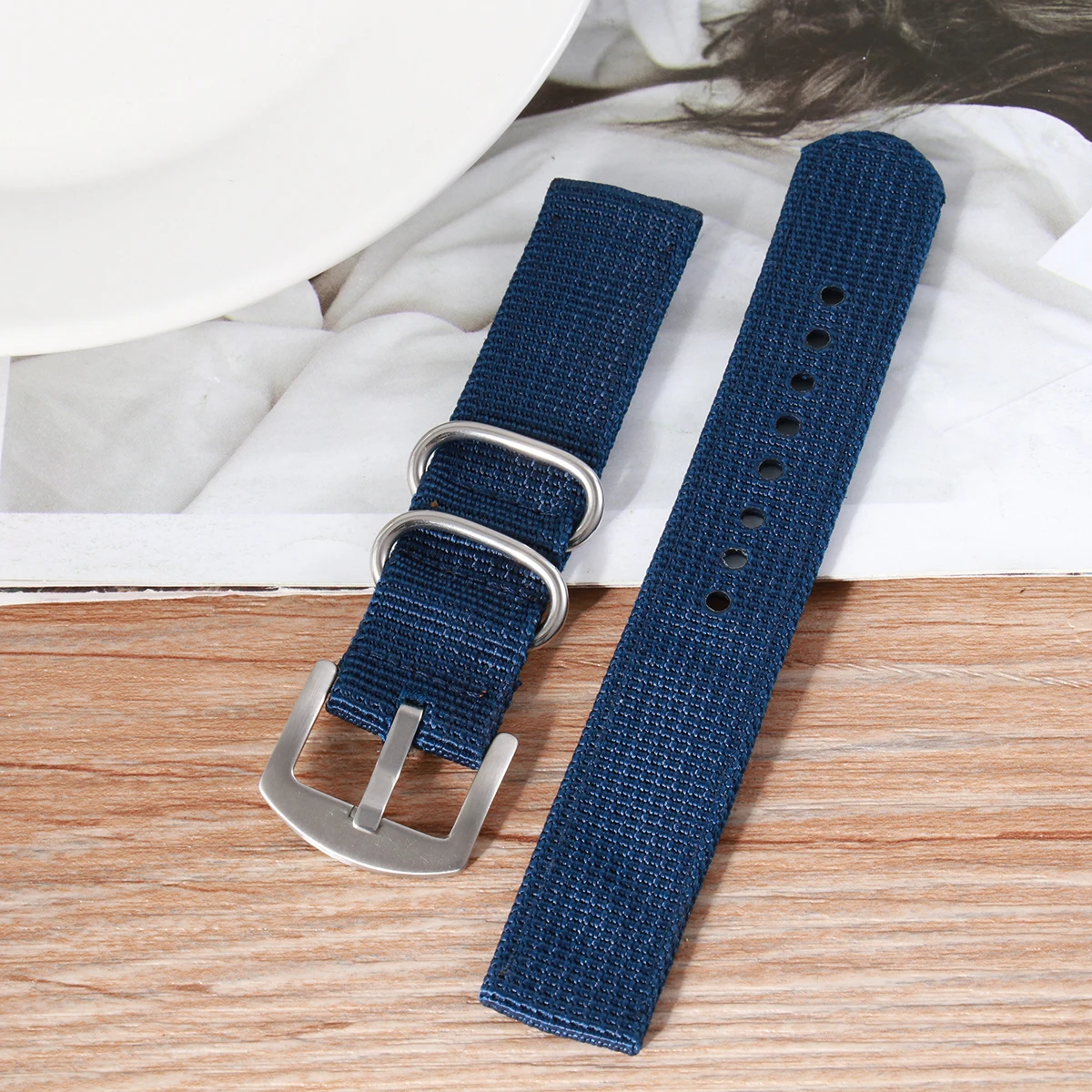 

Replacement Strap Watch Strap Comfortable Watch Strap Canvas Strap Nylon Canvas Watch Strap