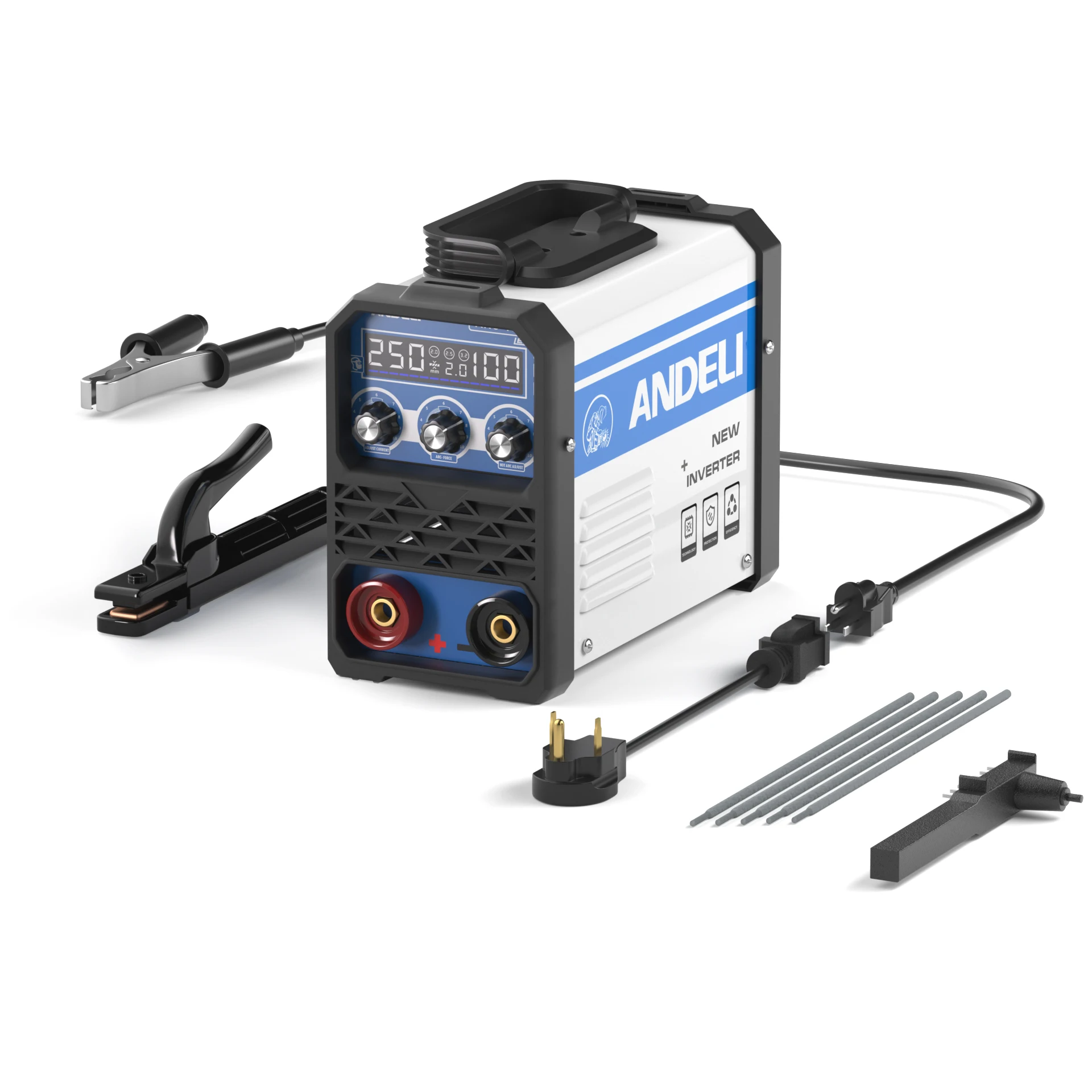

ANDELI Household Portable 110V/220V 2 in 1 MMA LIFT TIG 160A IGBT DC ARC Welding Machine