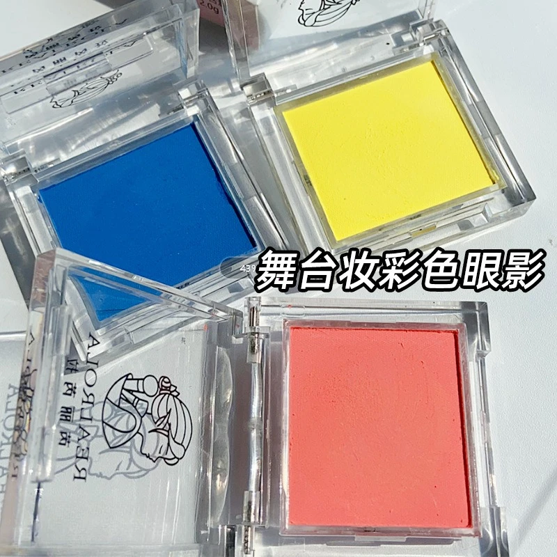 Green Mango Yellow Eyeshadow Matte High Pigment Eyeshadow Makeup Palette Soft Brightening Face Matte Velvet Eye Shadow Powder