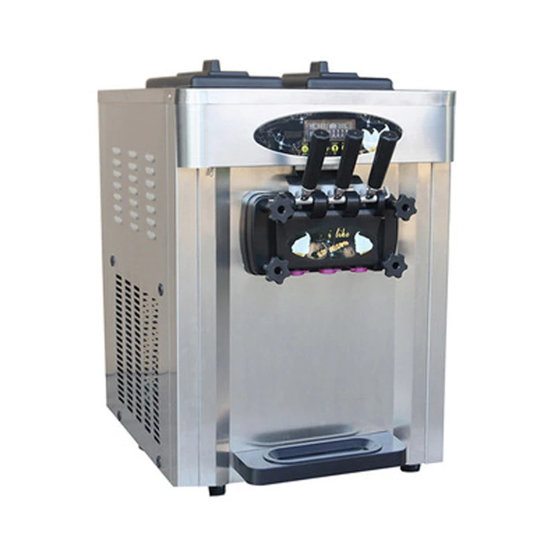 

Electric 1200W 220/110V Soft Ice Cream Machine With 3 Different Flavors Fruit Freezer Hard Mixing Ice Cream Making Machine