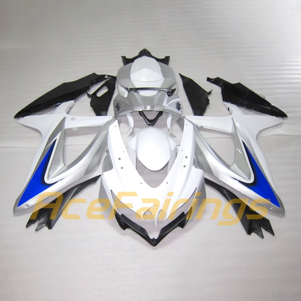 Complete kuipset 2008 2009 2010 GSXR 600 750 vervangende carrosserie onderdelen set kuipkit voor 08 09 10 Suzuki GSXR600 GSXR750 ABS plastic - afbeelding 1