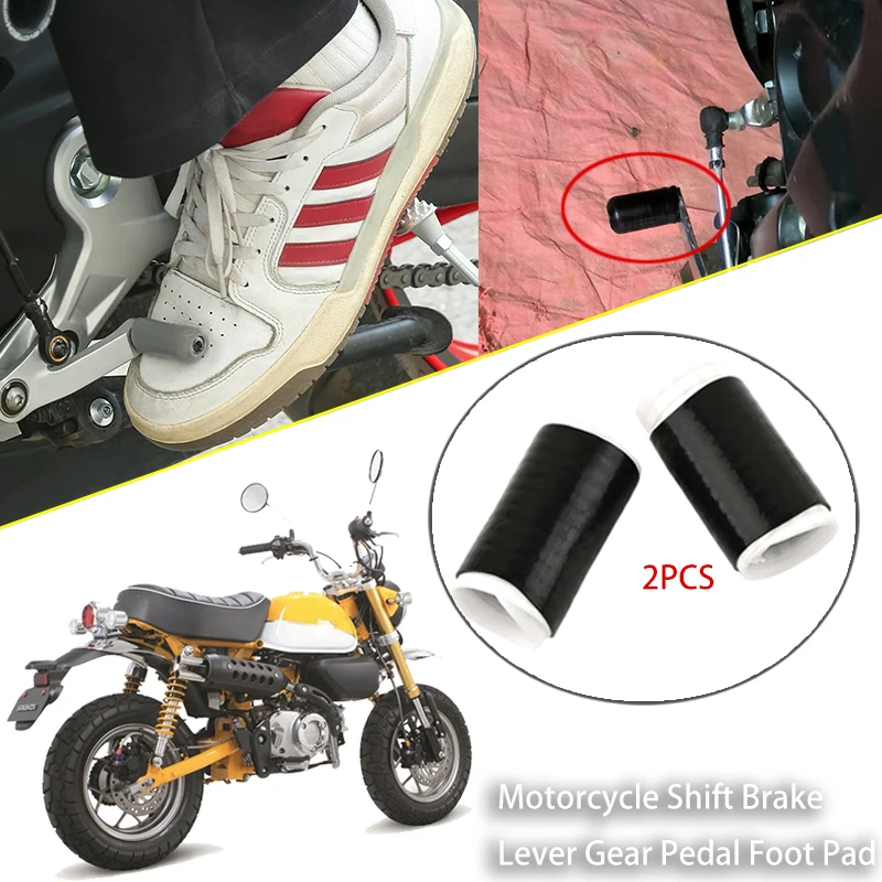 Ajuste para HONDA monkey Monkey125 MONKEY 125 2018-2024 2025 2026 palanca de cambio de marchas Universal para motocicleta Pedal almohadilla de pie cubierta de goma