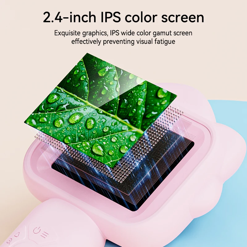 Digital Microscope For Kids Mini Pocket Handheld Microscope Toddlers Educational Science Kit Toys For Christmas Birthday Gift