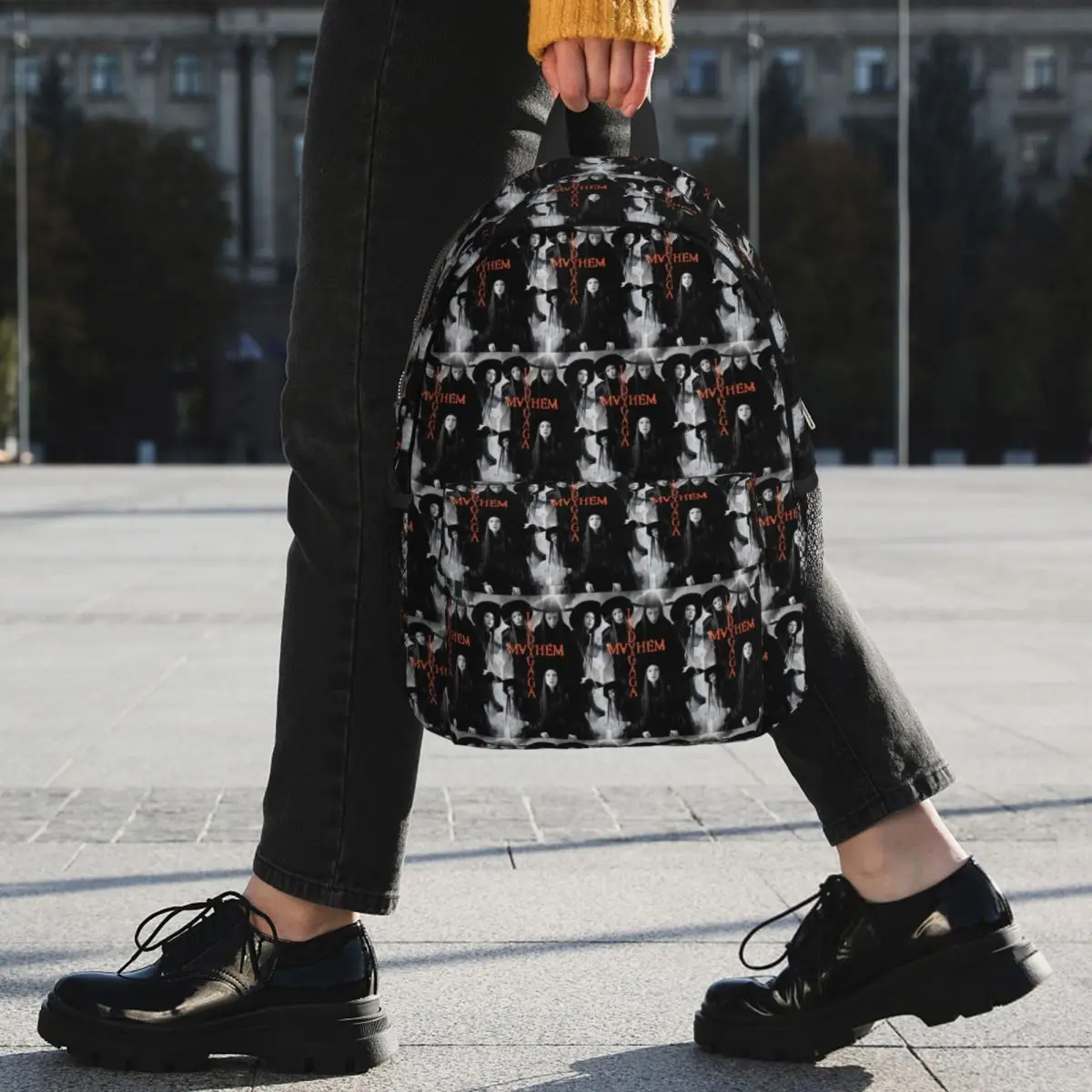 Lady Gaga Mayhem Album Backpack Student BookBag Children School Bag Laptop Shoulder Bags for Men Women