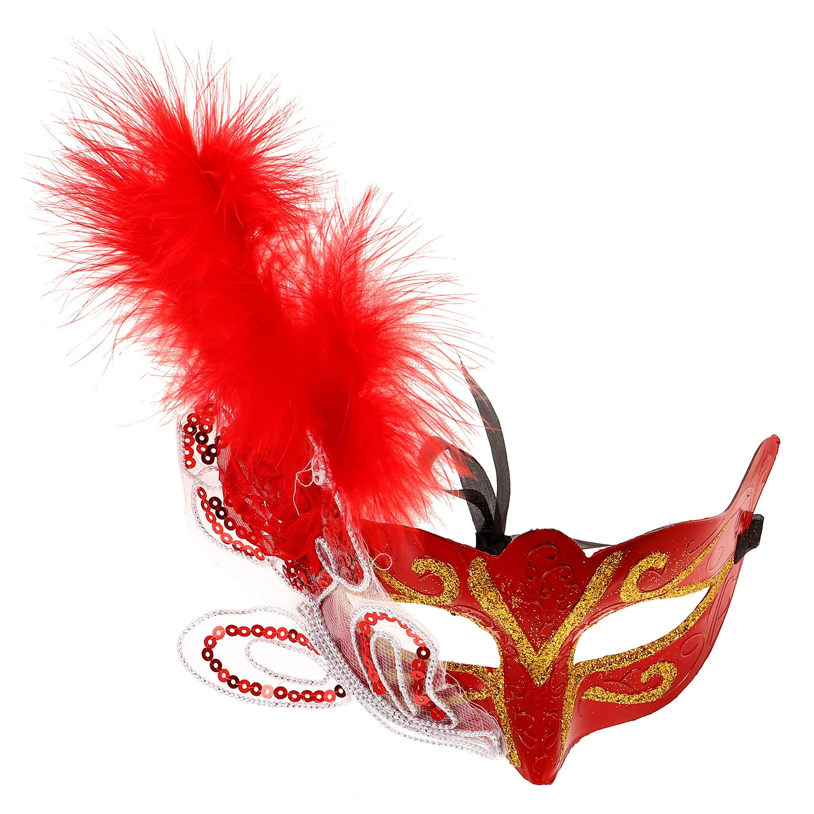 

Mask Half Party Mask Prop Face Masquerade For Women Halloween Party Cosplay Carnival Dance Performance Prop