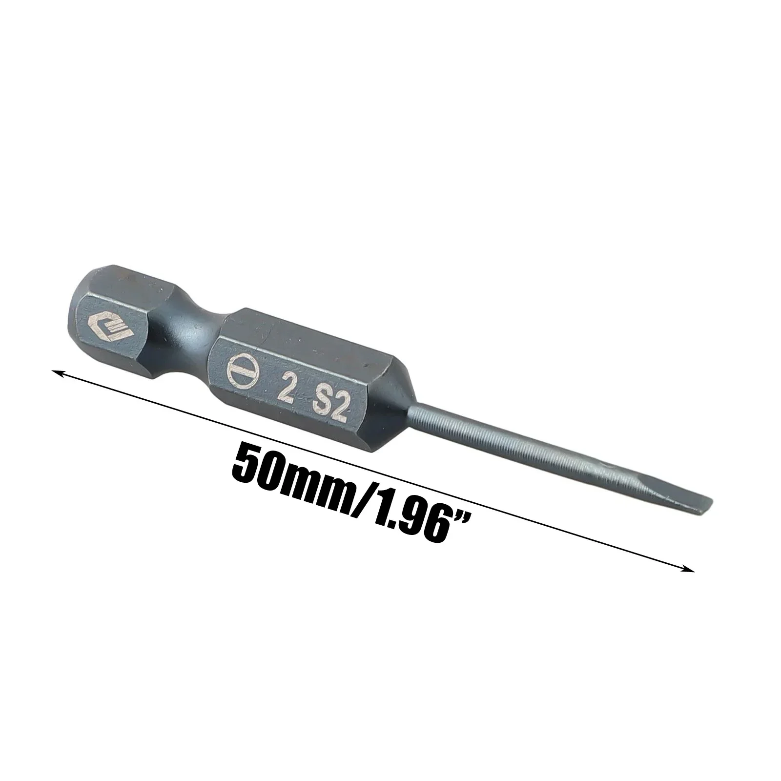 Imagem -06 - Chave de Fenda com Fenda Bit Magnética Cabeça Plana Sl2.0 Sl2.5 Sl3.0 Sl4.0 Sl5.0 Sl6.0 Polegada Hex Haste Drivers Bits 1pc 50 mm