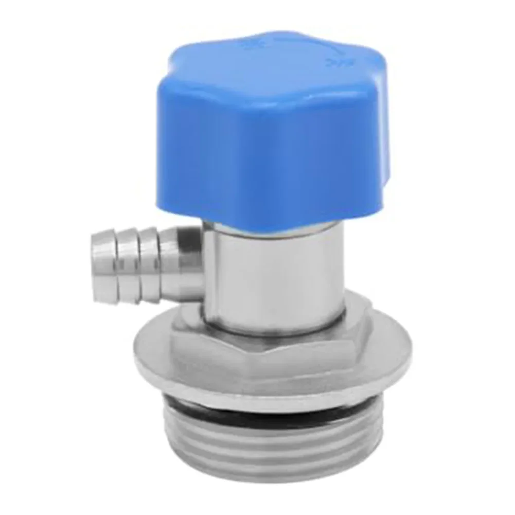 For Underfloor Heating Brass Vent Valve with High Flow Rate and 46 Male Thread Connector for Simple Water Discharge