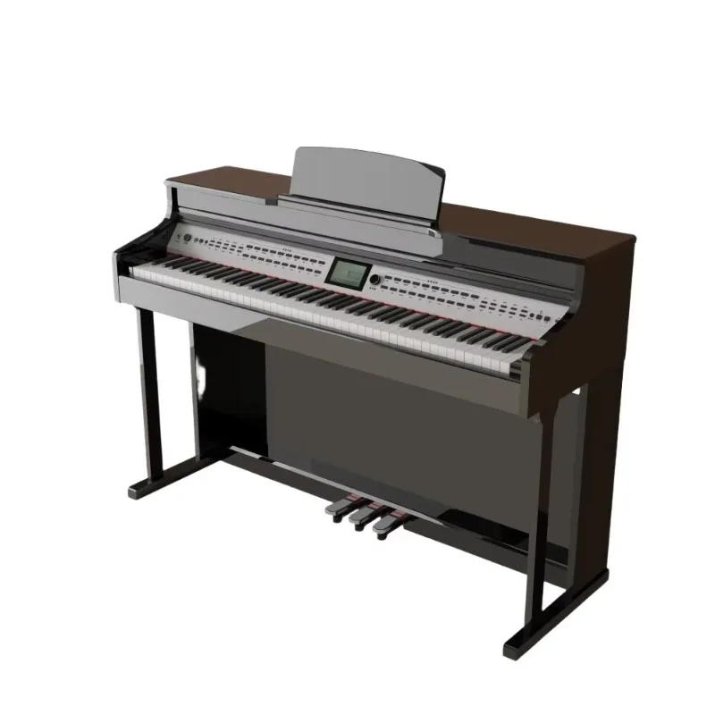Hochwertiges Digitalpiano mit 88 Tasten, externer Hammermechanik, 5704 Soundboard, 3 Pedalen, 256 Polyphonie und integriertem Lautsprecher