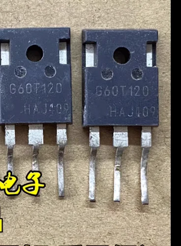 Used Lote de 5 unidades G60T120 IGW60T120 IGBT 60A 1200V-247 Original disassembly