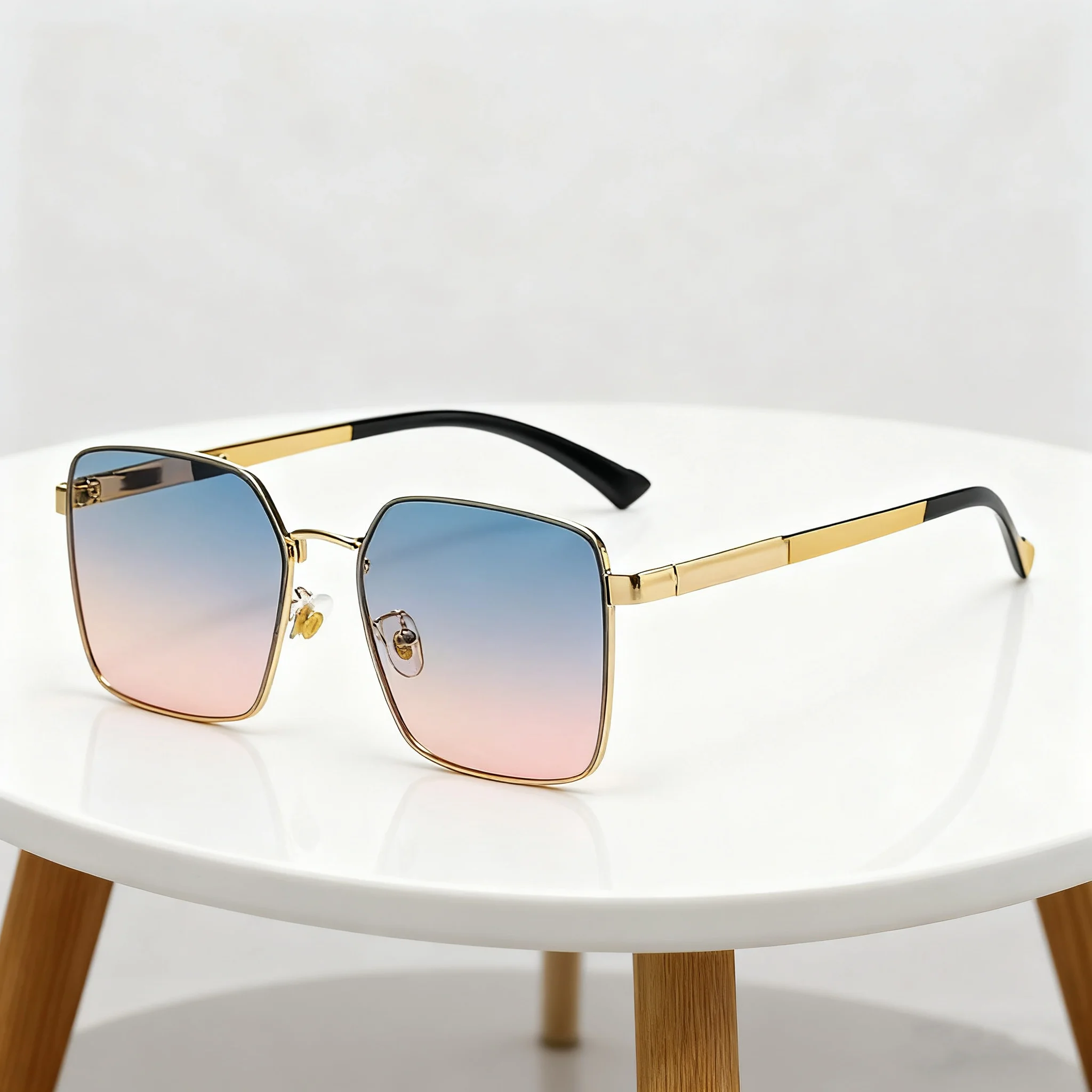 

2025 New Fashionable Personalized Metal Frame Women's Sunglasses Outdoor Neutral Driving High Quality UV400 Sunscreen Sunglasses