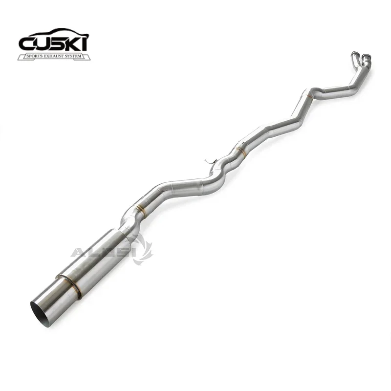 

Высококачественные автомобильные детали из нержавеющей стали, подходящие для BMW 135I E82/E88 3.0T 2008-2013, задний выхлопной порт Cat