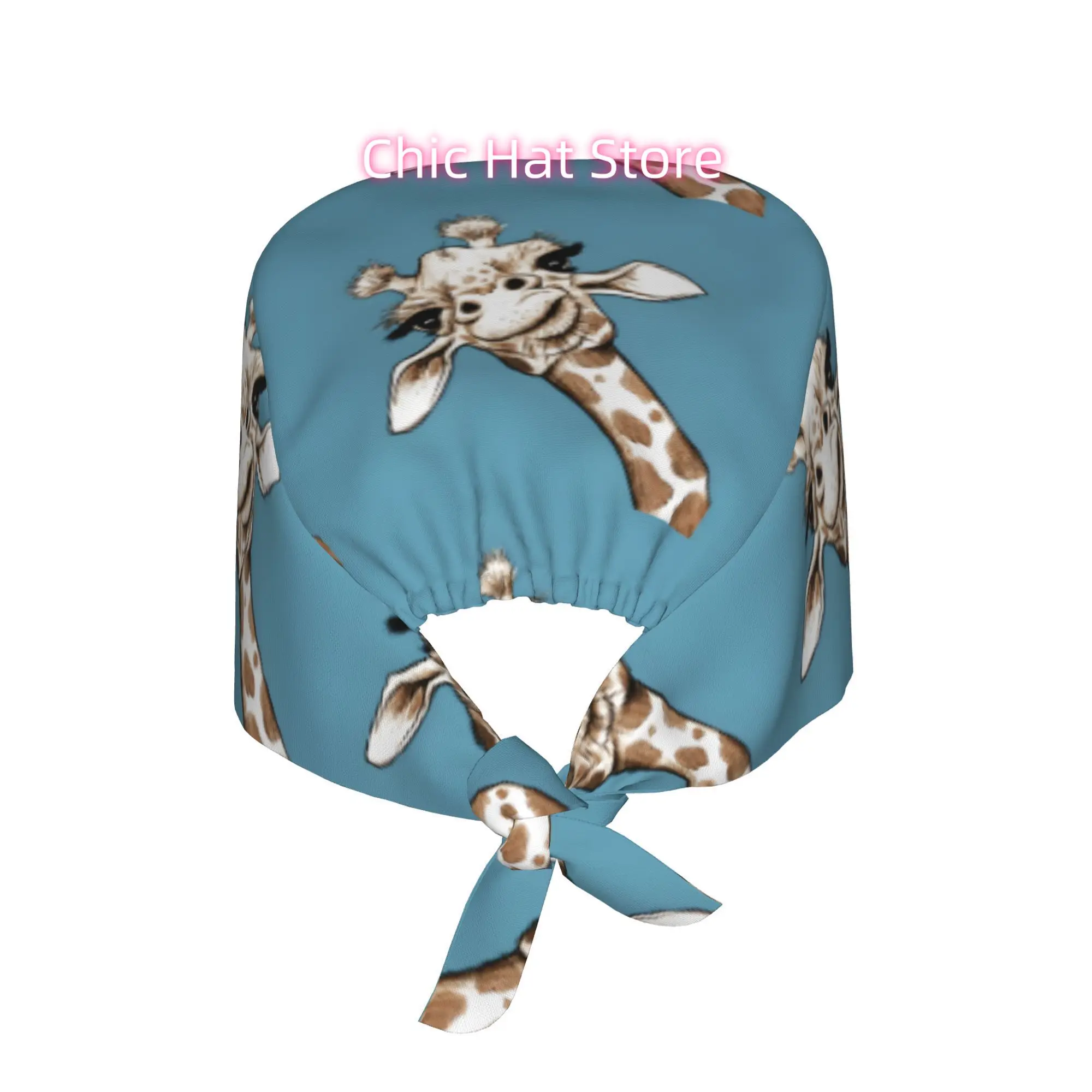 Adjustable Lightweight Work Cap for Both Men And Women Featuring a Lace-Up Design, Dust-Proof, Ideal for Nurses And Chefs