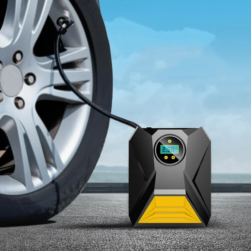 

Автомобильный воздушный насос, воздушный компрессор, накачка шин, беспроводной 12 В/7,4 В, 150 фунтов на квадратный дюйм, перезаряжаемый