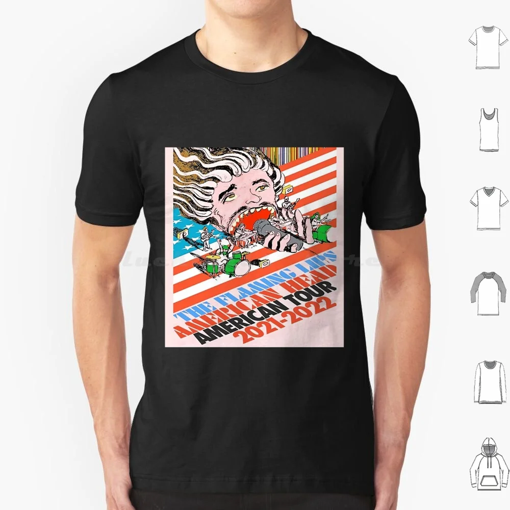 

Футболка The Flaming Lips большого размера, 100% хлопок The Flaming Lips Flaming Lips Lips Psychedelic Music Flaming Band Yoshimi Do You