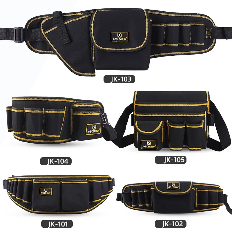 Explosive Multi-functional Portable Repair Tool Fanny Pack Oxford Cloth Car Auto Repair Hardware Small Tool Bag Electrician Belt