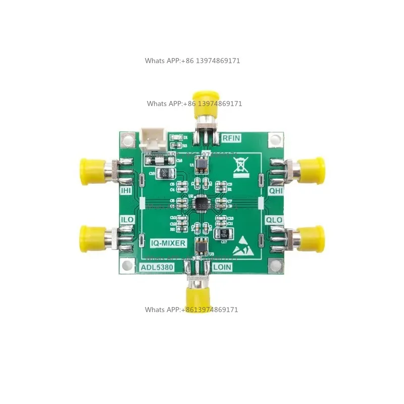 ADL5380 High-performance IQ Mixer Module -Orthogonal Demodulator Downmixer 6GHz Mixer  Version 2.0