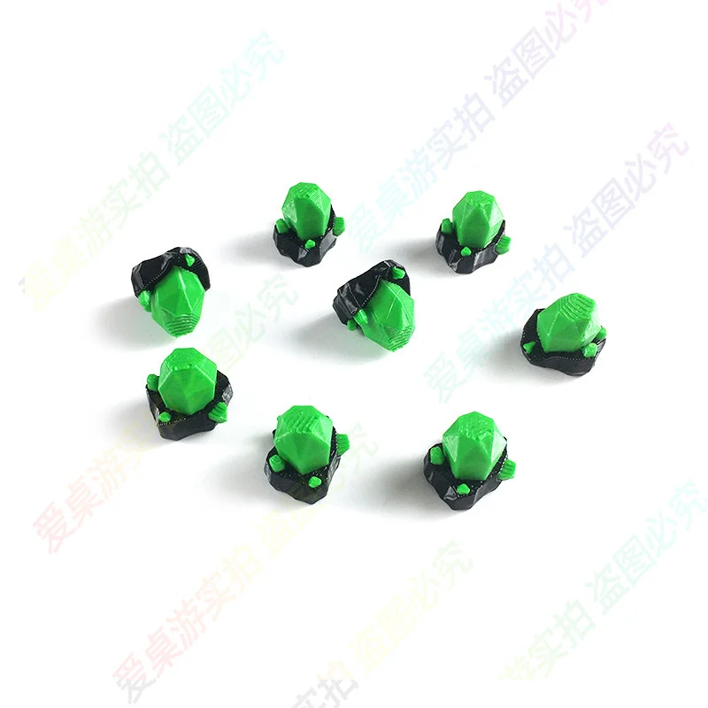colorful Tabletop Game Accessories Token Gemstone Resource Model Game Piece Counting DIY dice