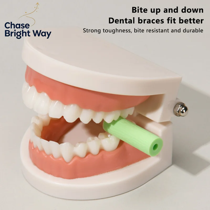 10Pcs Fruit Flavor Aligner Chewies Invisible Braces Bite Stick Adult  Gum Chewie For Teeth Correction Dental Supplies