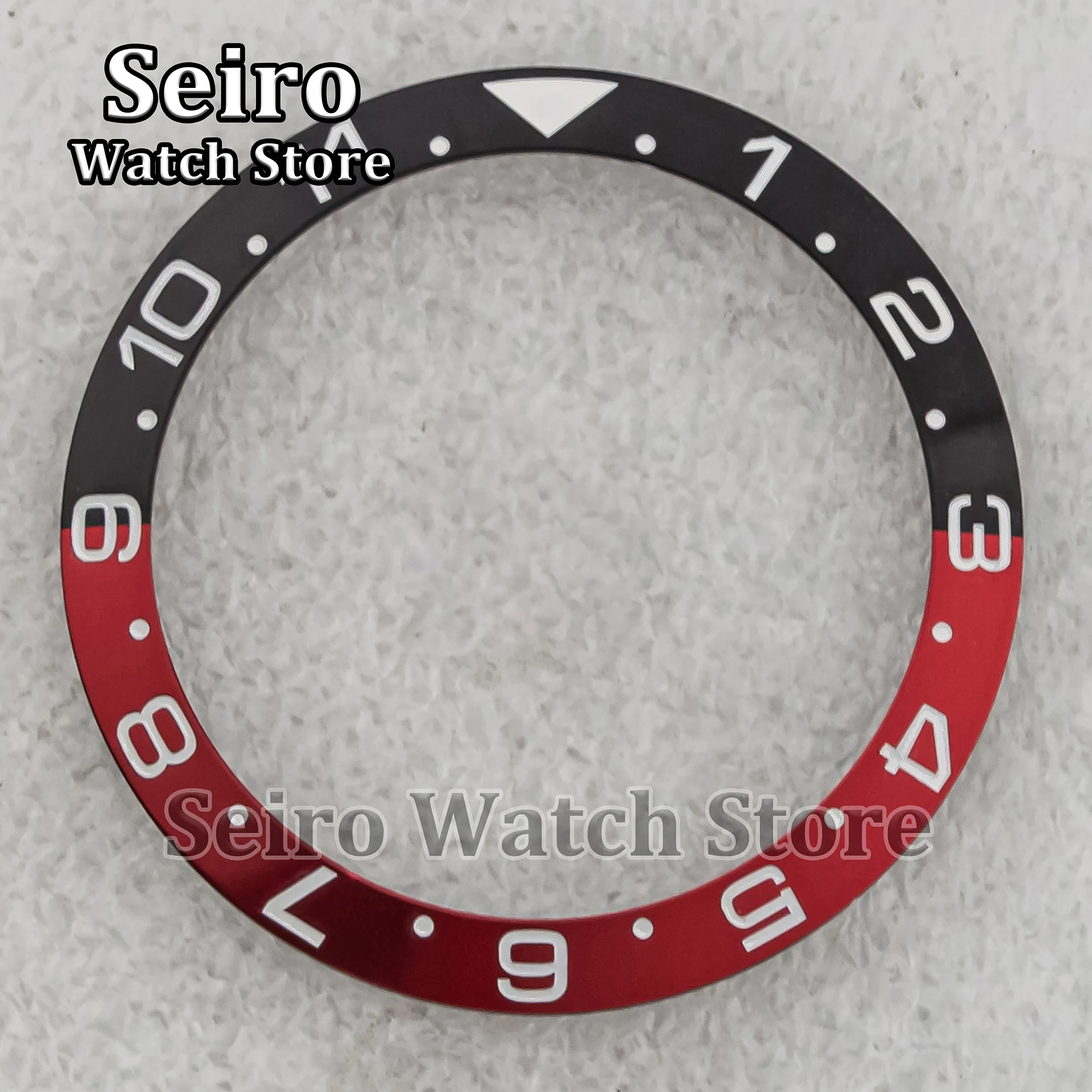 38MM Watch Bezel Ceramic Numberal Range Ring for GMT Watch Accessories Parts Modified Replacements Repair Tools