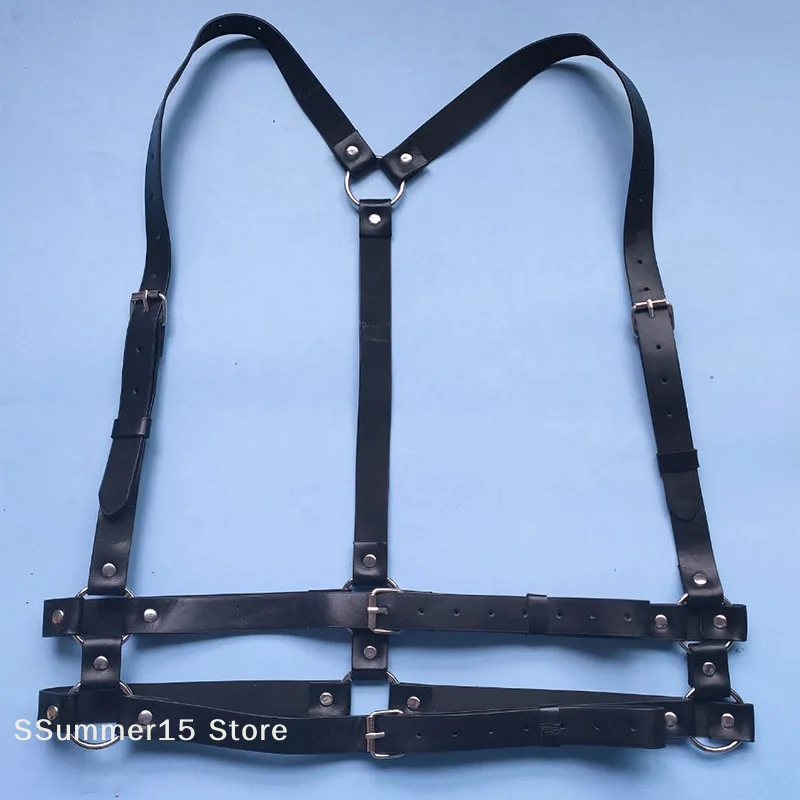 【r】arnes-masculino-de-couro-pu-com-alcas-cinto-de-bondage-sexy-para-ombro-e-peito-lingerie-erotica-acessorios-exoticos