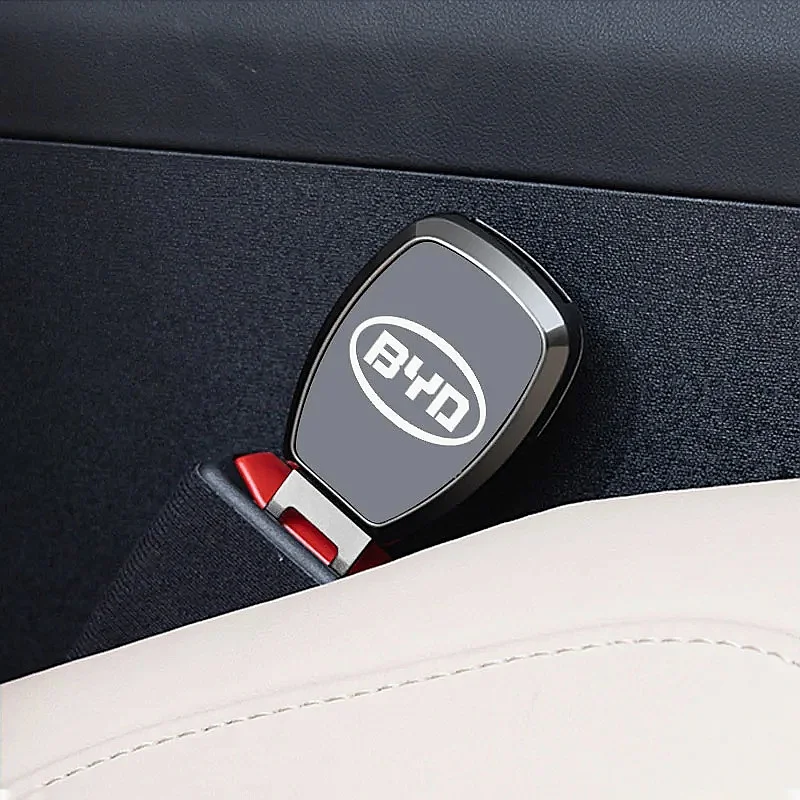 Vehicle Seat Belt Extension Buckle Converter For BYD Atto3 Seal Dolphin Han Tang Song Yuan, 1PC Safety Seatbelt Extender Adapter
