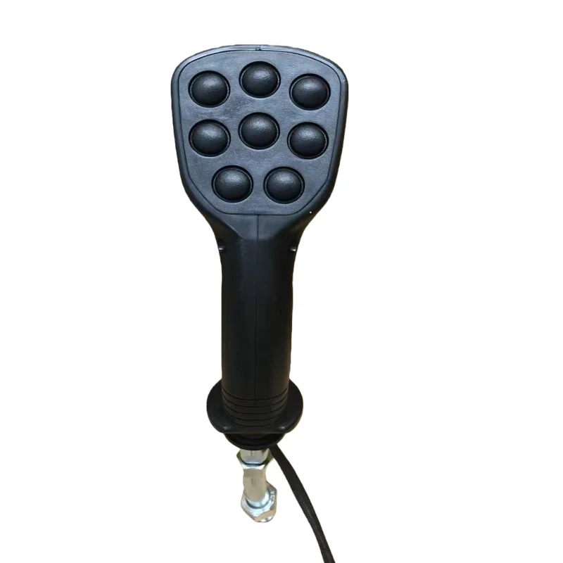 8 Button For Excavator Parts Logging Iron Stone Tools Agricultural Harvester Electric Control  Joystick Handle Glue Gear